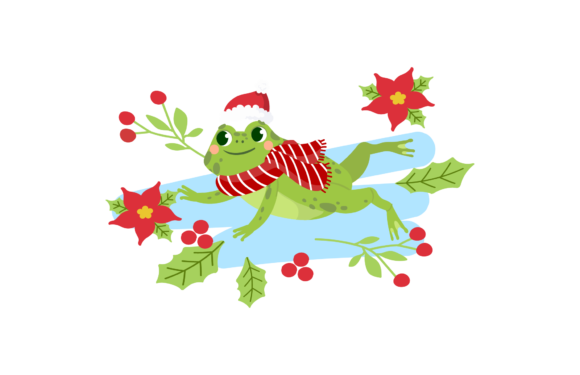 Animal Christmas Cute Illustration for Digital Products