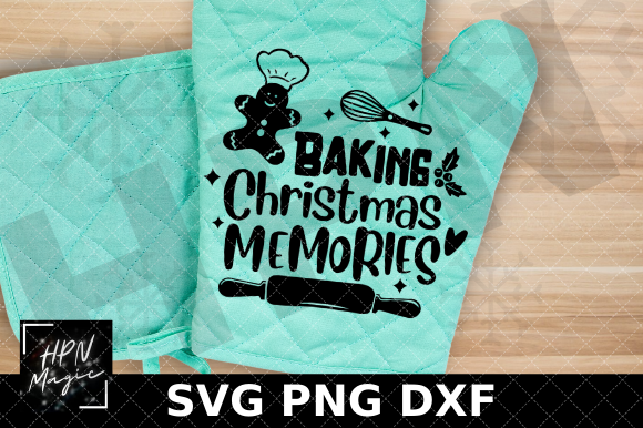 Baking Christmas Memories Illustrations