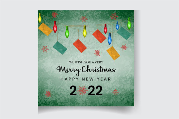 Watercolor Christmas Happy New Year Illustrations